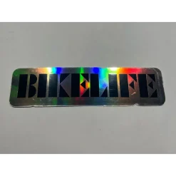 Sticker BIKELIFE Holographic Typo Army - Personnalisation Motocycle Unique