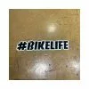 Sticker BIKELIFE Liseré Blanc - Personnalisation Motoculture -France Accessoires Vélo Soldes Boutique sticker bikelife lisere blanc