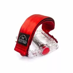 Veganski Straps RESTRAP - Sangles Diagonales pour Vélo à Pignon Fixe - Rouges