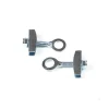 Generique Tendeurs De Chaîne VINTAGE Ø10mm Chromés pour BMX - Transmission Haute Performance