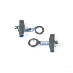 Generique Tendeurs De Chaîne VINTAGE Ø10mm Chromés pour BMX - Transmission Haute Performance