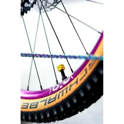 Bouchon de Valves Tubeless Schrader MILES WIDE IND. - Roues BIKELIFE - Haute Qualité -France Accessoires Vélo Soldes Boutique valves tubeless schrader miles wide industries or 3