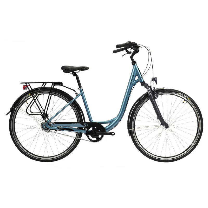 VELO EXS ST GERMAIN 28" 7v S/M Bleu Gris Mat - Vélo Urbain pour Homme et Femme 3 VELO EXS ST GERMAIN 28" 7v S/M Bleu Gris Mat - Vélo Urbain pour Homme et Femme
