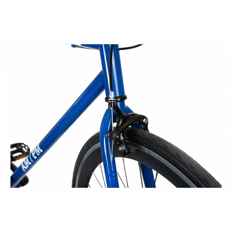 Vélo Fixie FLUIDE AM-PM Bleu - Taille 55 | Vélo Urbain Léger et Polyvalent 8 Vélo Fixie FLUIDE AM-PM Bleu - Taille 55 | Vélo Urbain Léger et Polyvalent – Image 6