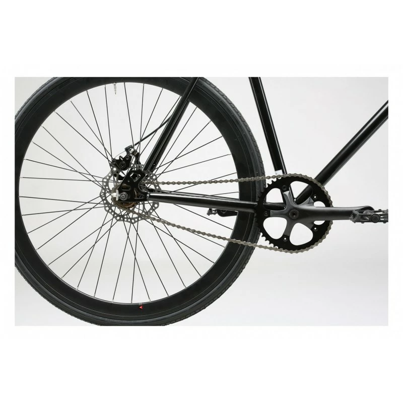 Vélo Fixie FLUIDE AM-PM Disk Noir - Taille 55 | Vélo Urbain Élégant et Performant 6 Vélo Fixie FLUIDE AM-PM Disk Noir - Taille 55 | Vélo Urbain Élégant et Performant – Image 4