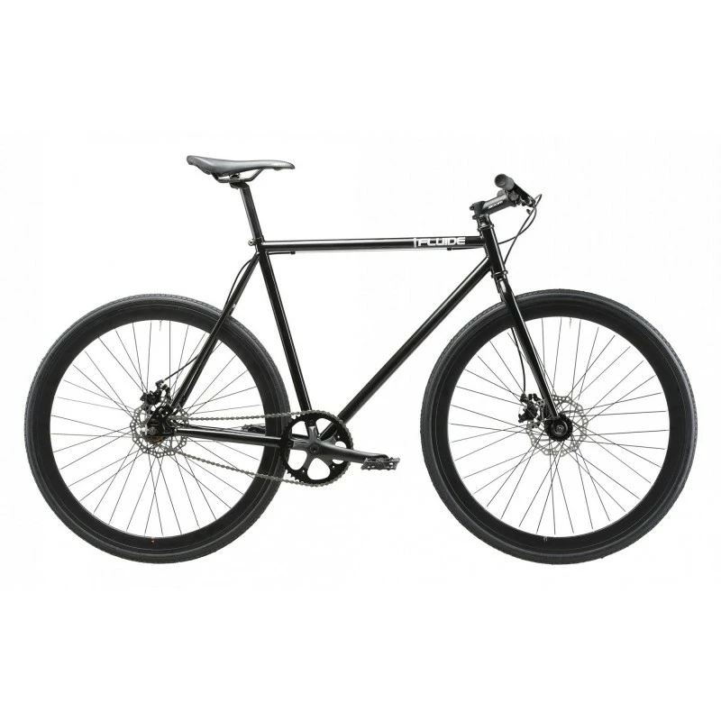 Vélo Fixie FLUIDE AM-PM Disk Noir - Taille 55 | Vélo Urbain Élégant et Performant 3 Vélo Fixie FLUIDE AM-PM Disk Noir - Taille 55 | Vélo Urbain Élégant et Performant