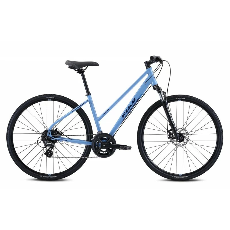 Vélo Urbain Fuji Traverse 1.5 ST 19" Denim Bleu 2022 - Confort et Performance 3 Vélo Urbain Fuji Traverse 1.5 ST 19" Denim Bleu 2022 - Confort et Performance