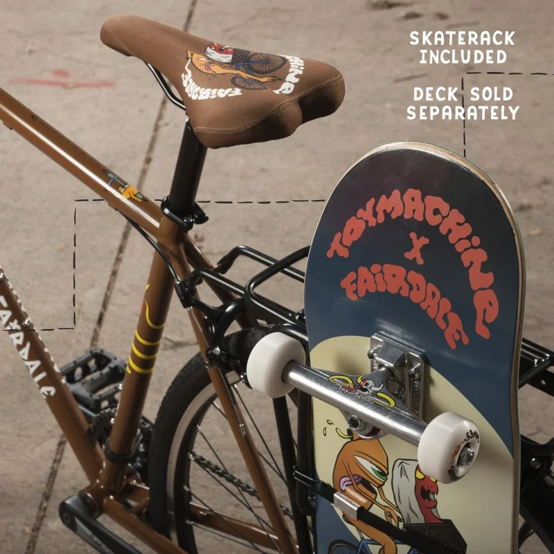 Vélo Urbain LOOKFAR De FAIRDALE X TOY MACHINE - Confort et Style pour la Ville 7 Vélo Urbain LOOKFAR De FAIRDALE X TOY MACHINE - Confort et Style pour la Ville – Image 5