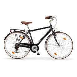 Vélo Urbain MBM VELO BOULEVARD 28' 18v H54 Noir - Confort et Style