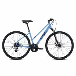 Vélo Fuji Traverse 1.5 ST 17" Denim Bleu 2022 - Vélo Urbain Confortable et Polyvalent